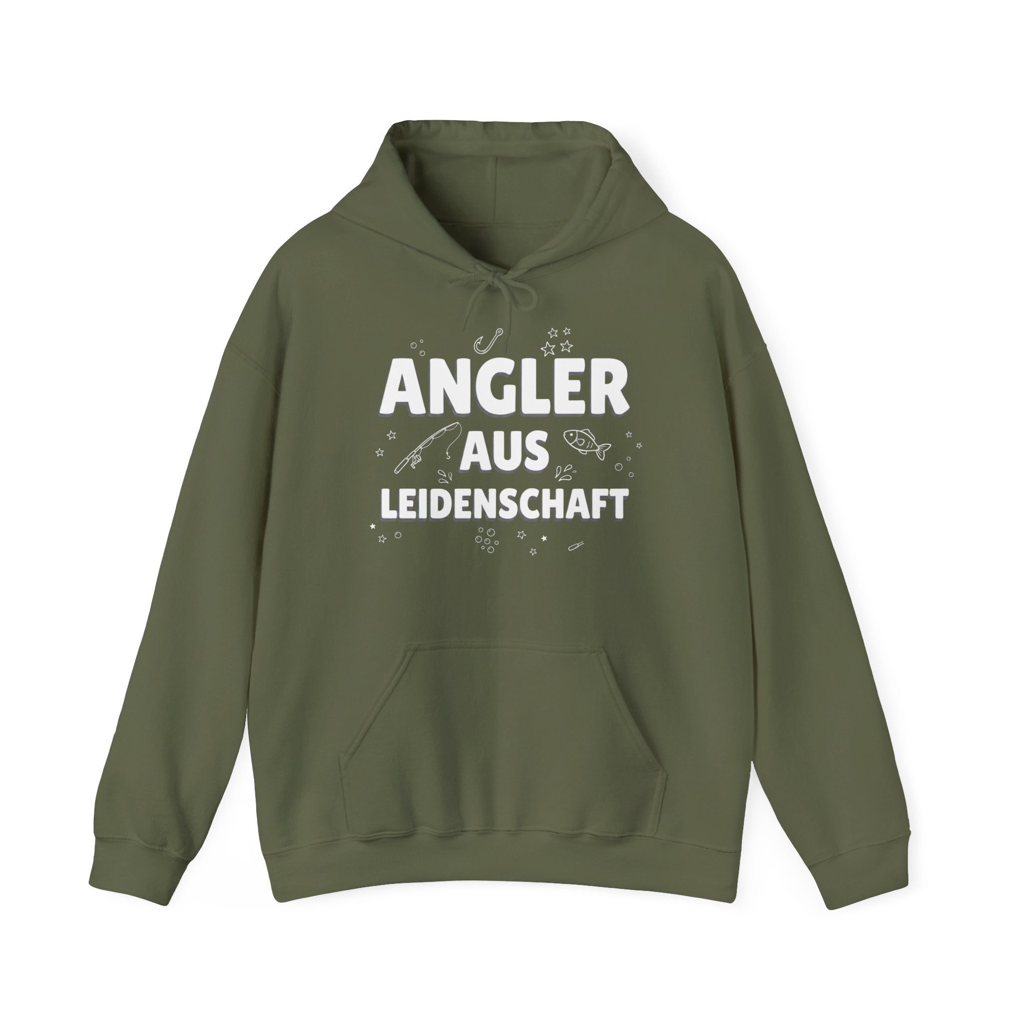 Unisex Hoodie „Anglerglück“ | Gemütlicher Fleece-Kapuzenpullover