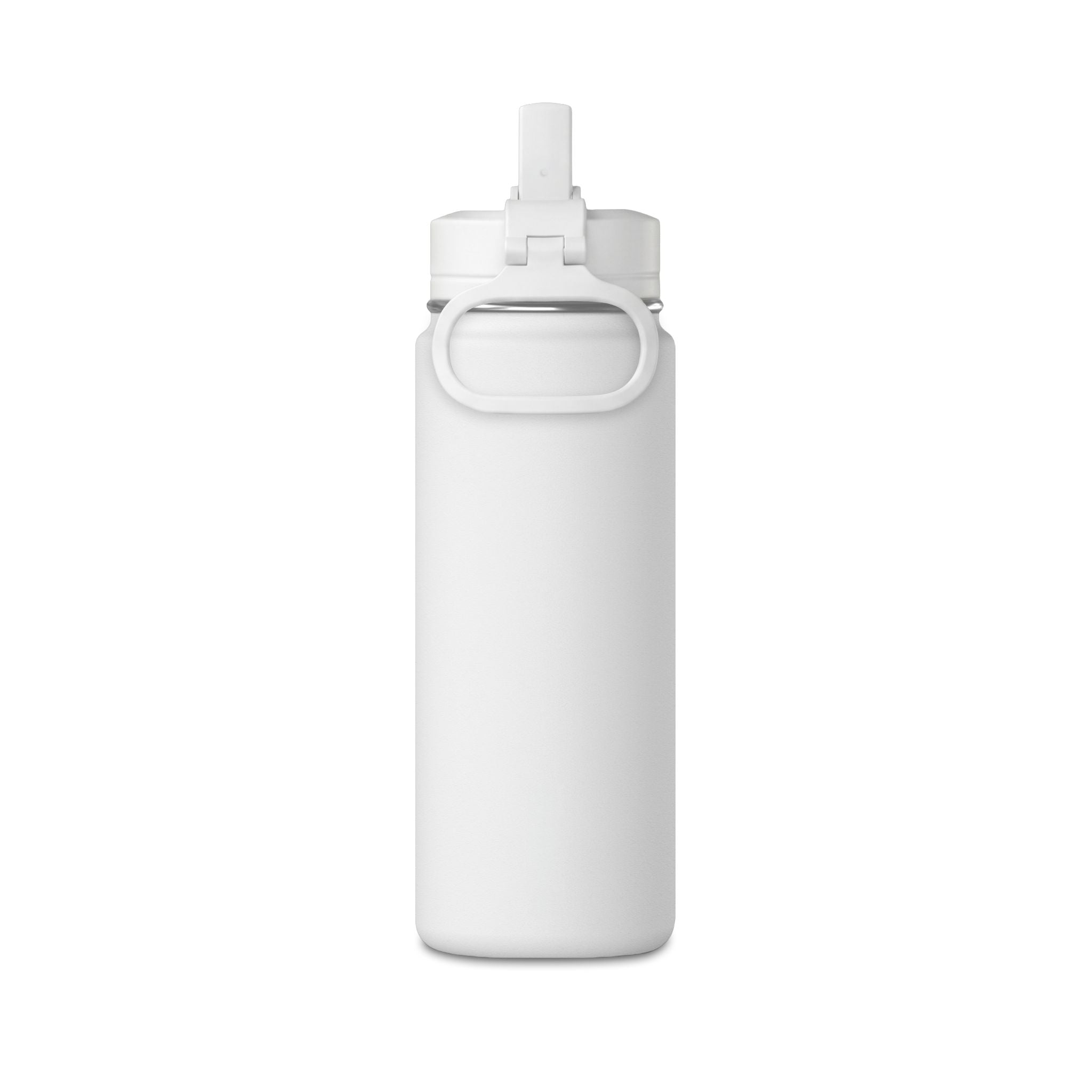Personalisierte Trinkflasche Kinder mit Strohhalm | Edelstahl Trinkflasche Schule, Auslaufsicher Thermoflasche Kindergarten 590ml