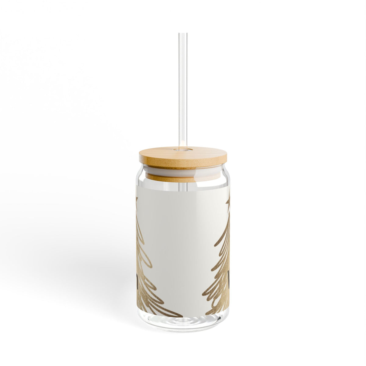 Weihnachts-Trinkglas 450 ml – Festliches Glas mit „Frohe Weihnachten