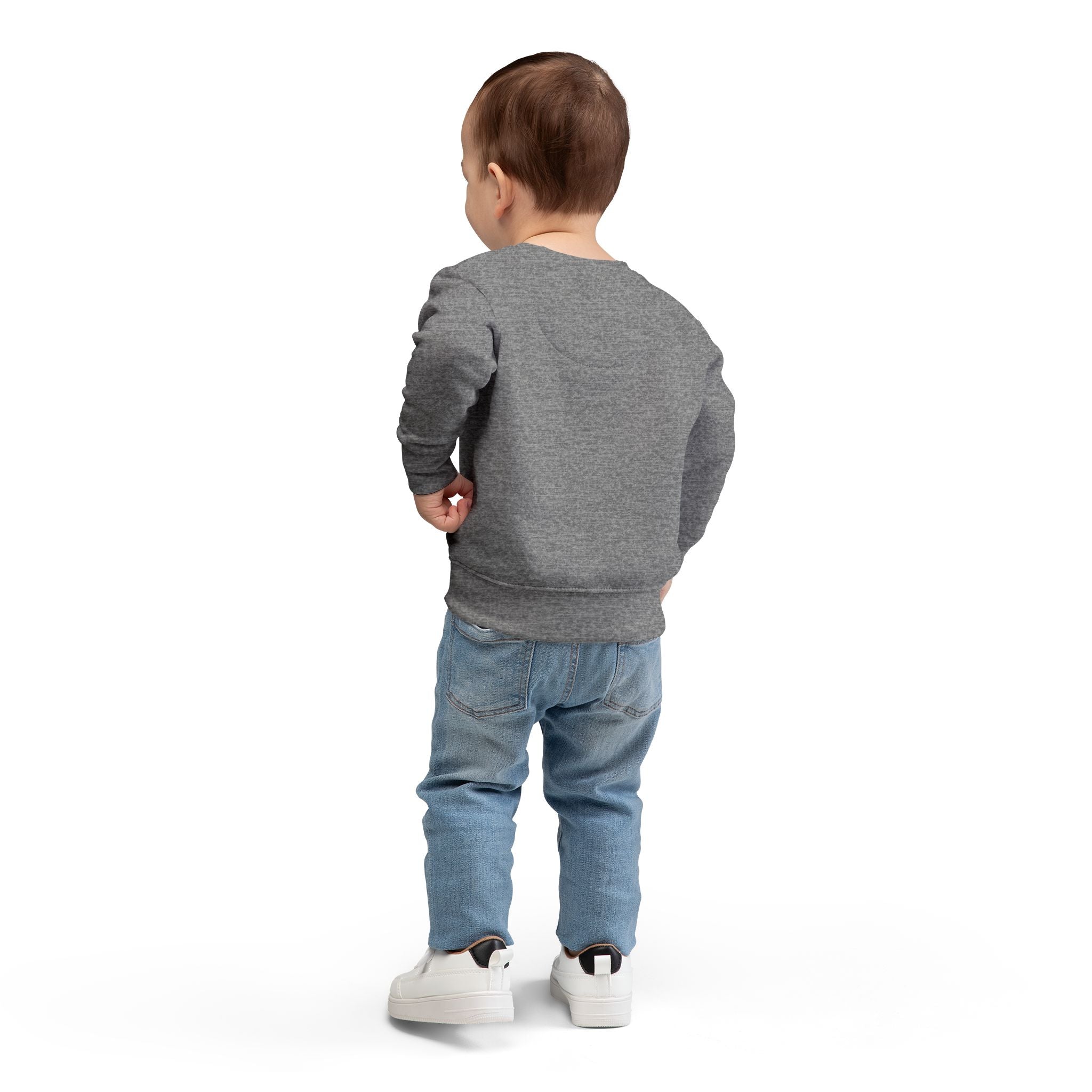 Kleinkind-Sweatshirt mit Snowboard-Rentier