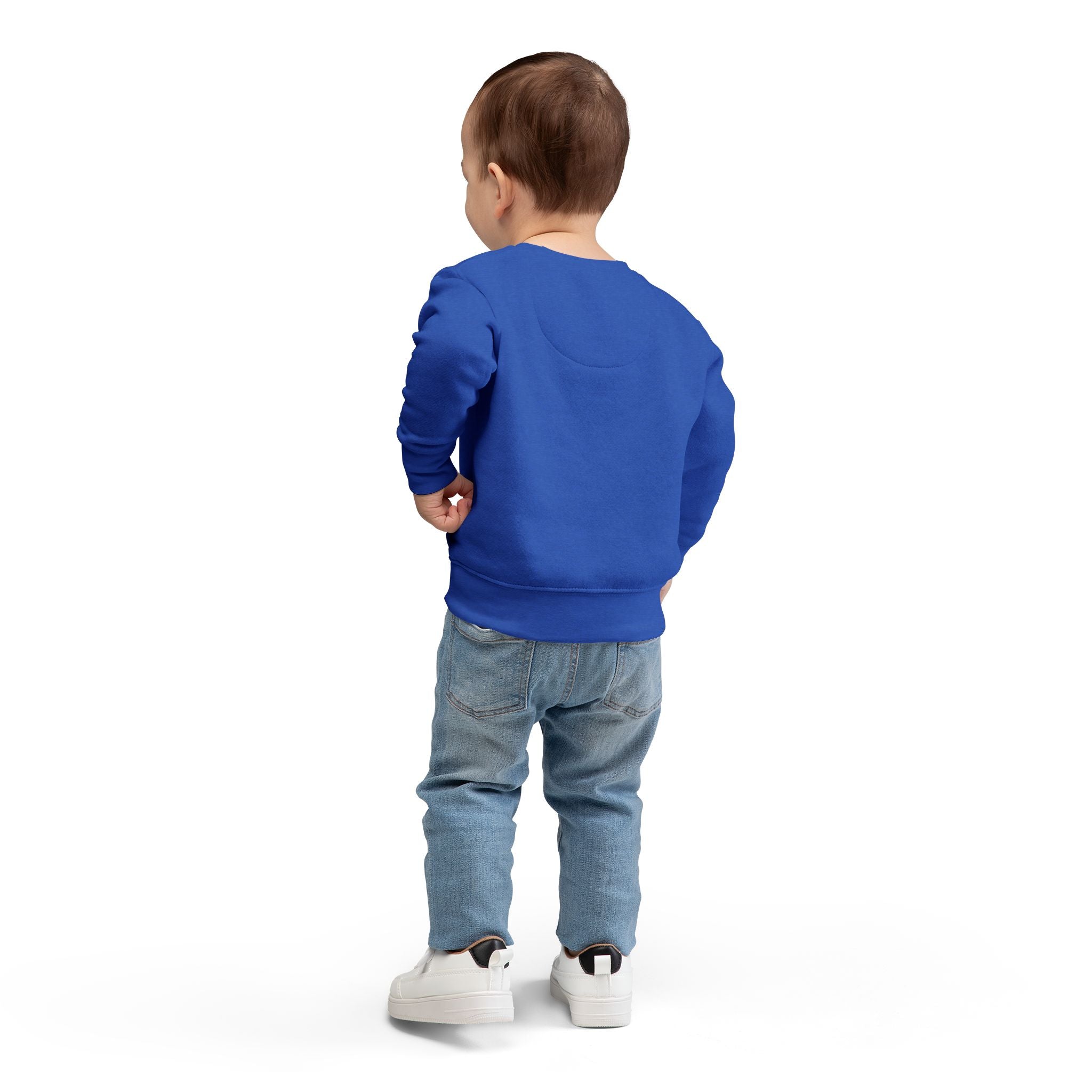 Kleinkind-Sweatshirt mit Snowboard-Rentier