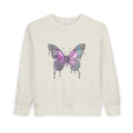 Kleinkind Sweatshirt „Aquarell-Schmetterling“ – Kuscheliger Kinder-Pullover
