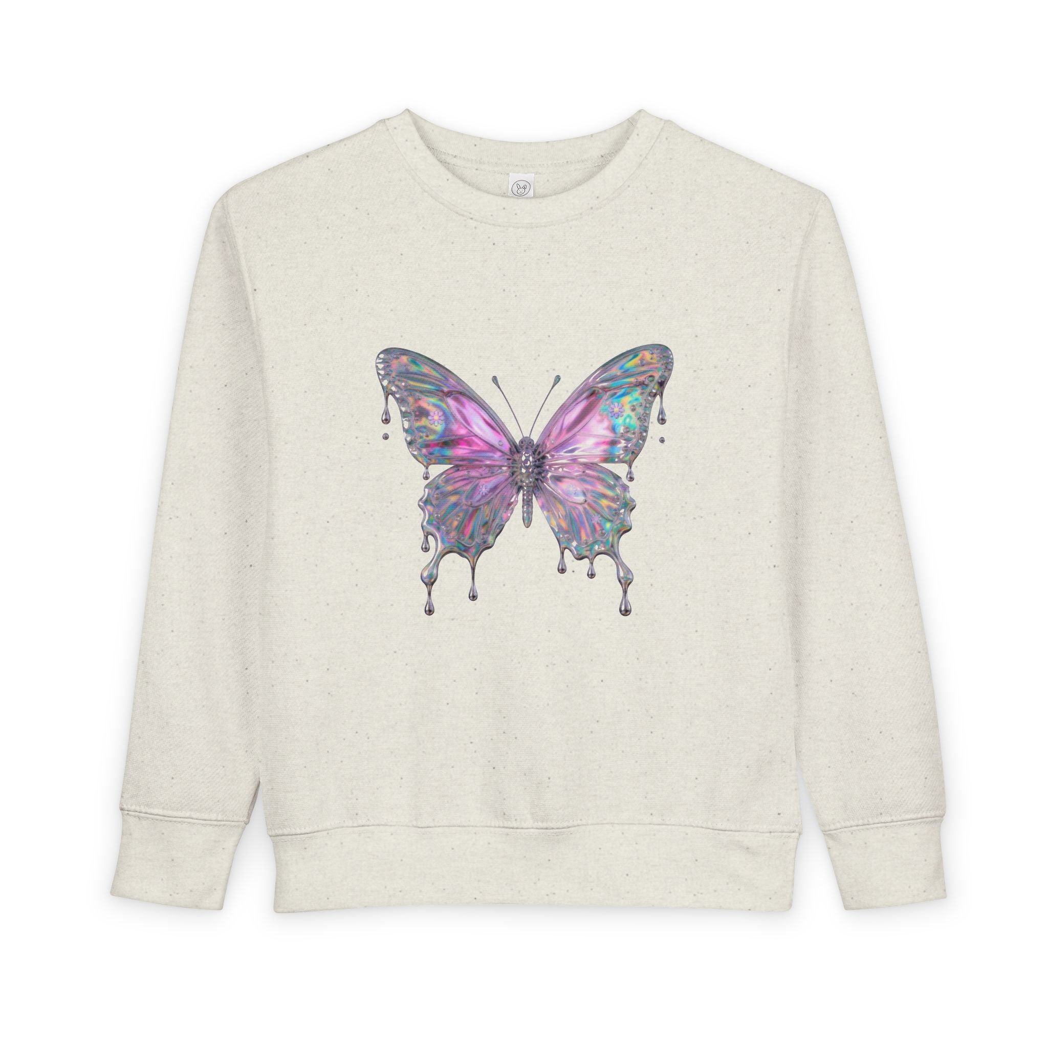 Kleinkind Sweatshirt „Aquarell-Schmetterling“ – Kuscheliger Kinder-Pullover
