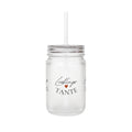 Lieblings-Tante Mason Jar | Trinkglas mit Strohhalm, Herz-Design für Tanten