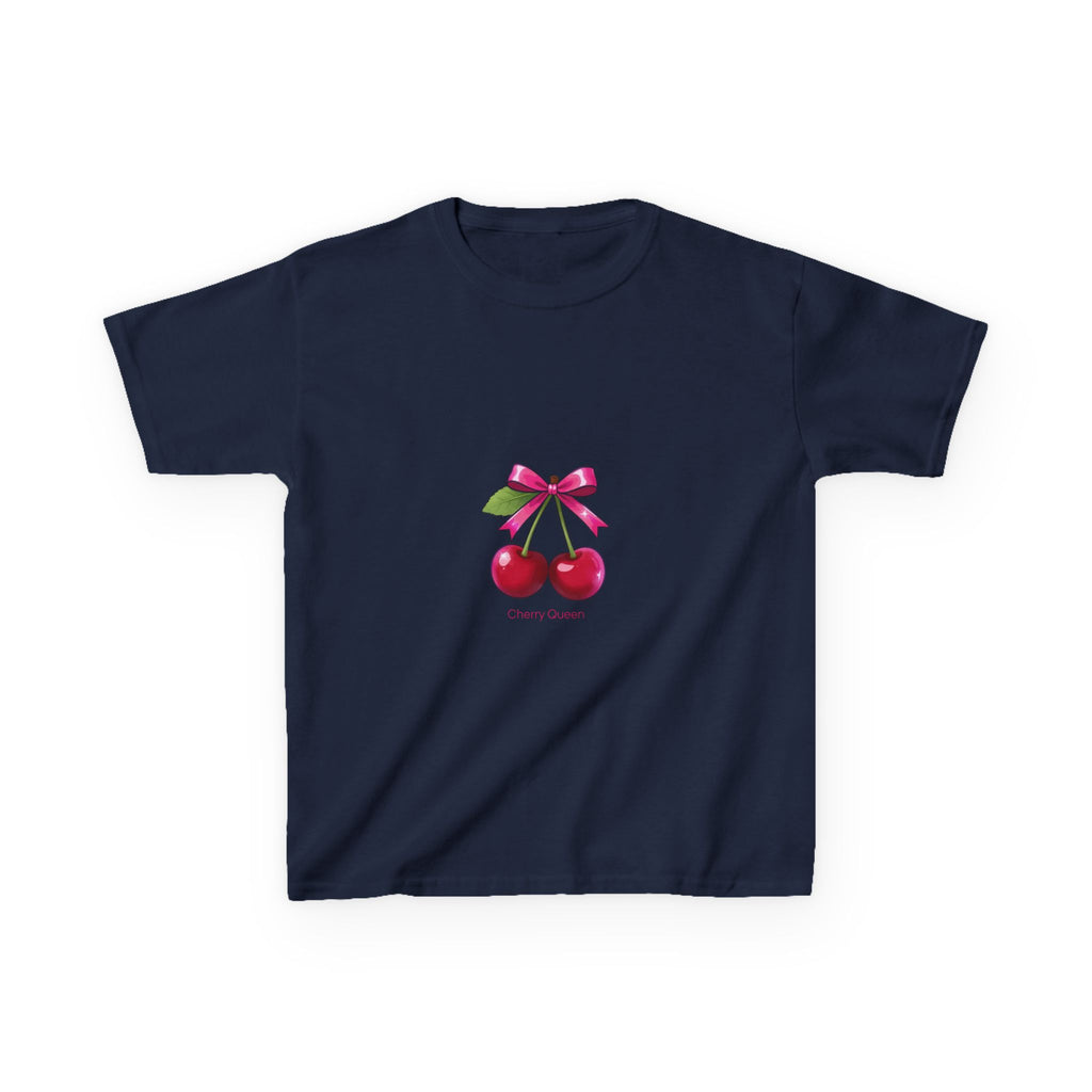 Kinder Baumwoll-T-Shirt „Süße Kirsche“ | Zertifiziertes Canvas-Shirt