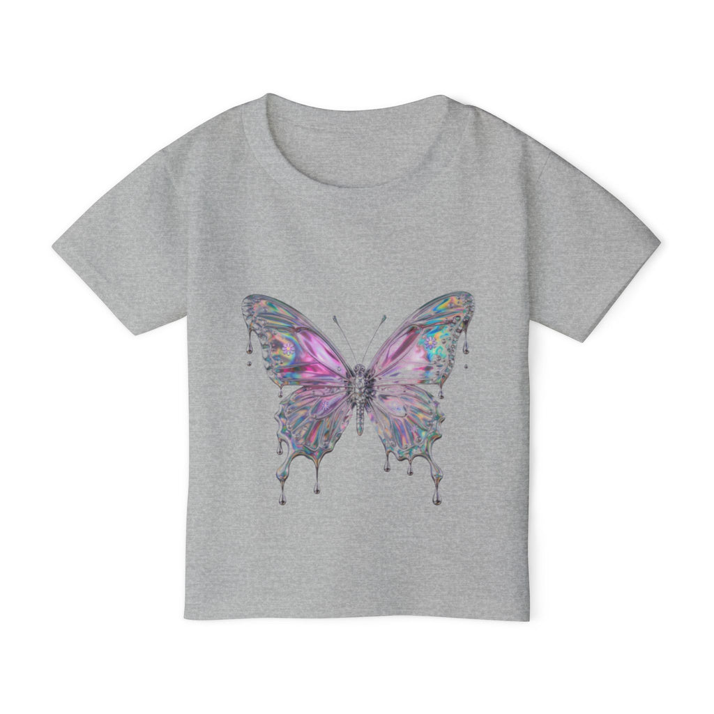 Kleinkind T-Shirt „Aquarell-Schmetterling“ – Weiches Baumwoll-Shirt