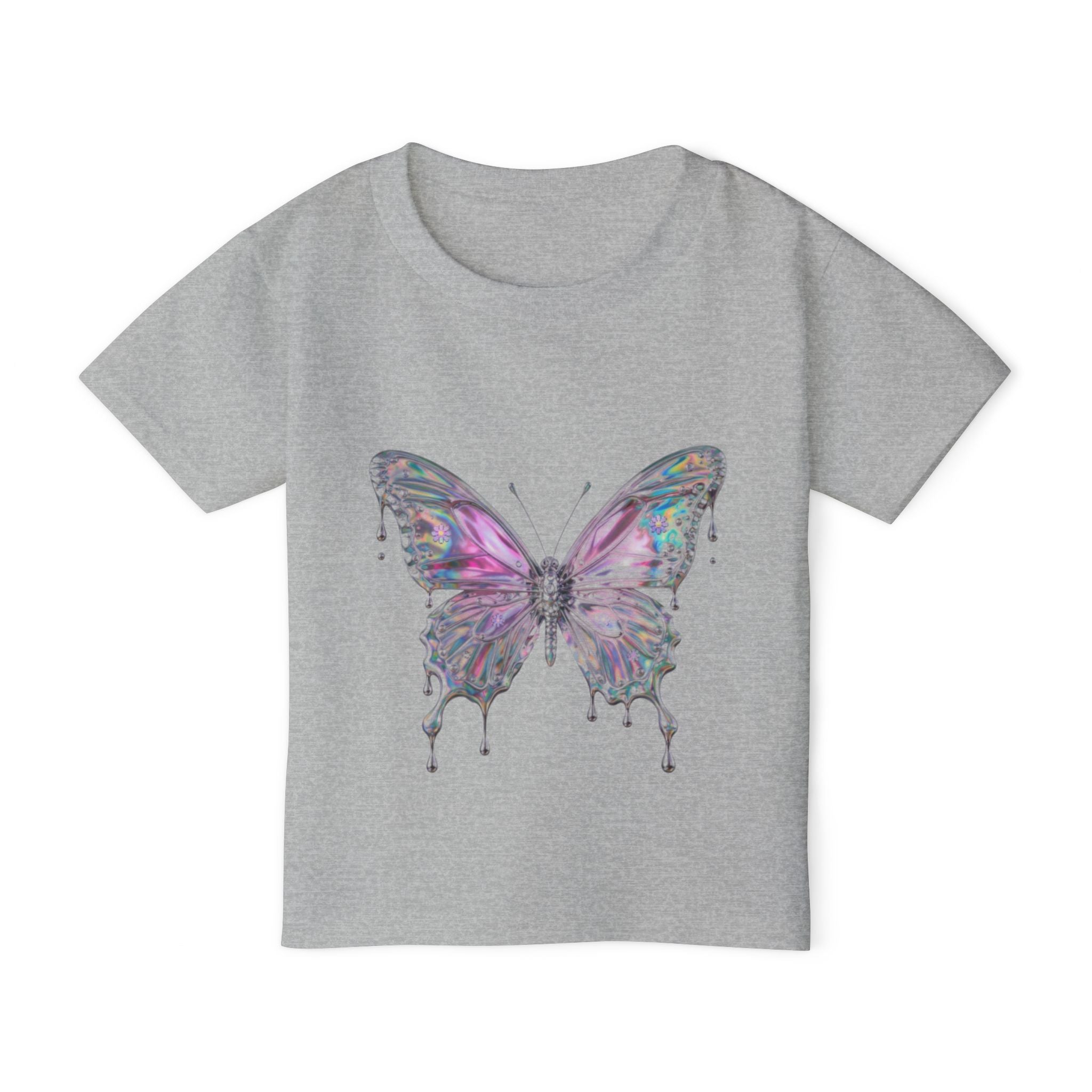 Kleinkind T-Shirt „Aquarell-Schmetterling“ – Weiches Baumwoll-Shirt
