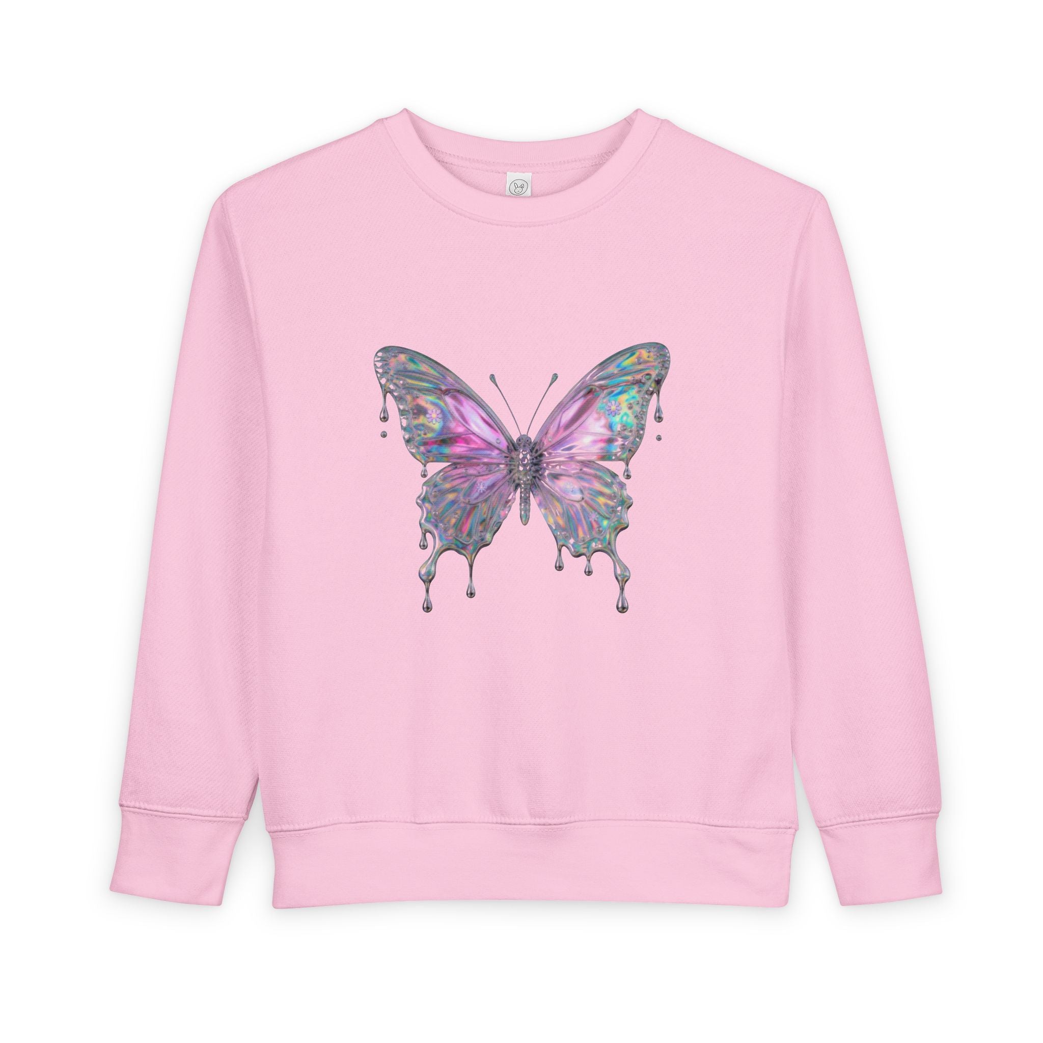Kleinkind Sweatshirt „Aquarell-Schmetterling“ – Kuscheliger Kinder-Pullover