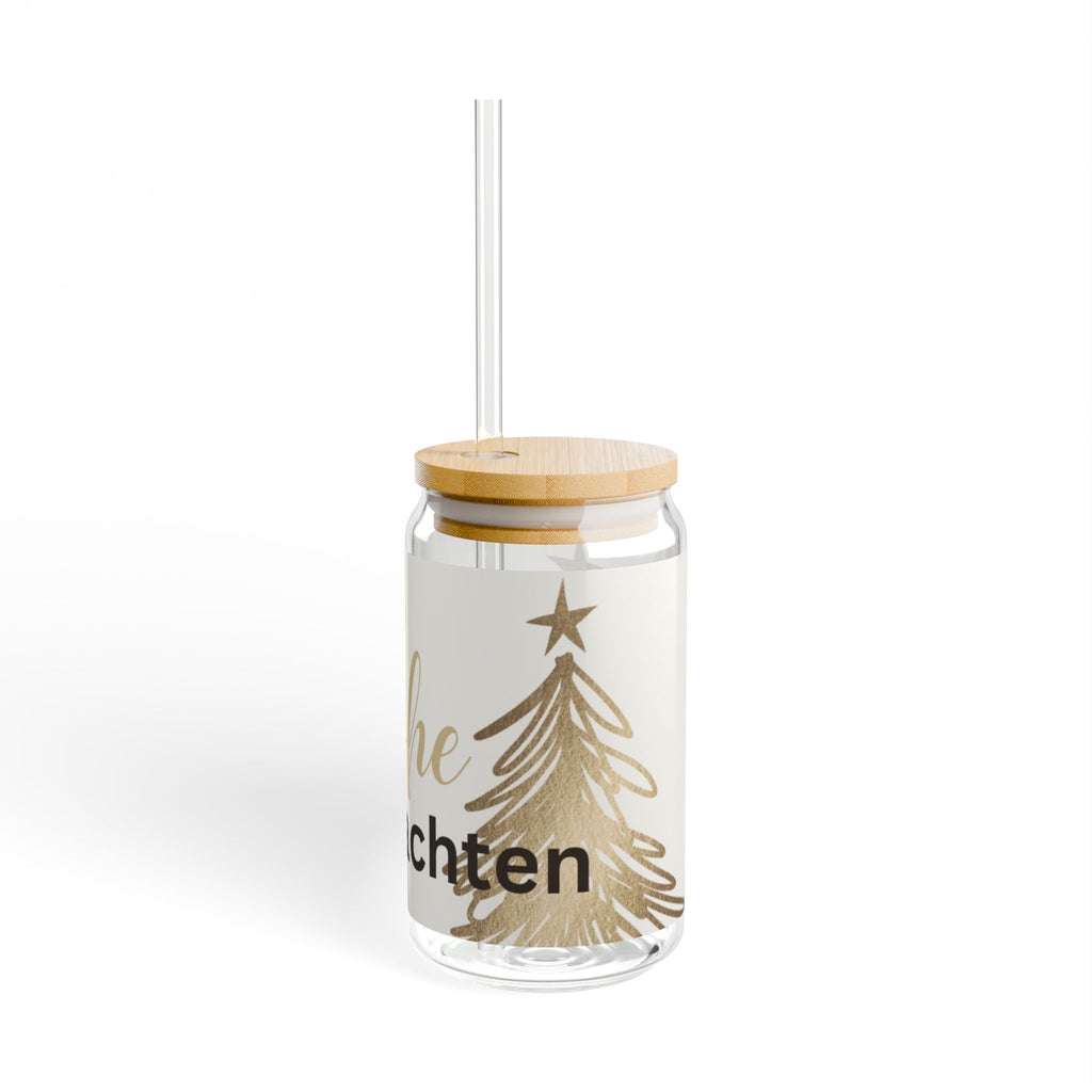 Weihnachts-Trinkglas 450 ml – Festliches Glas mit „Frohe Weihnachten