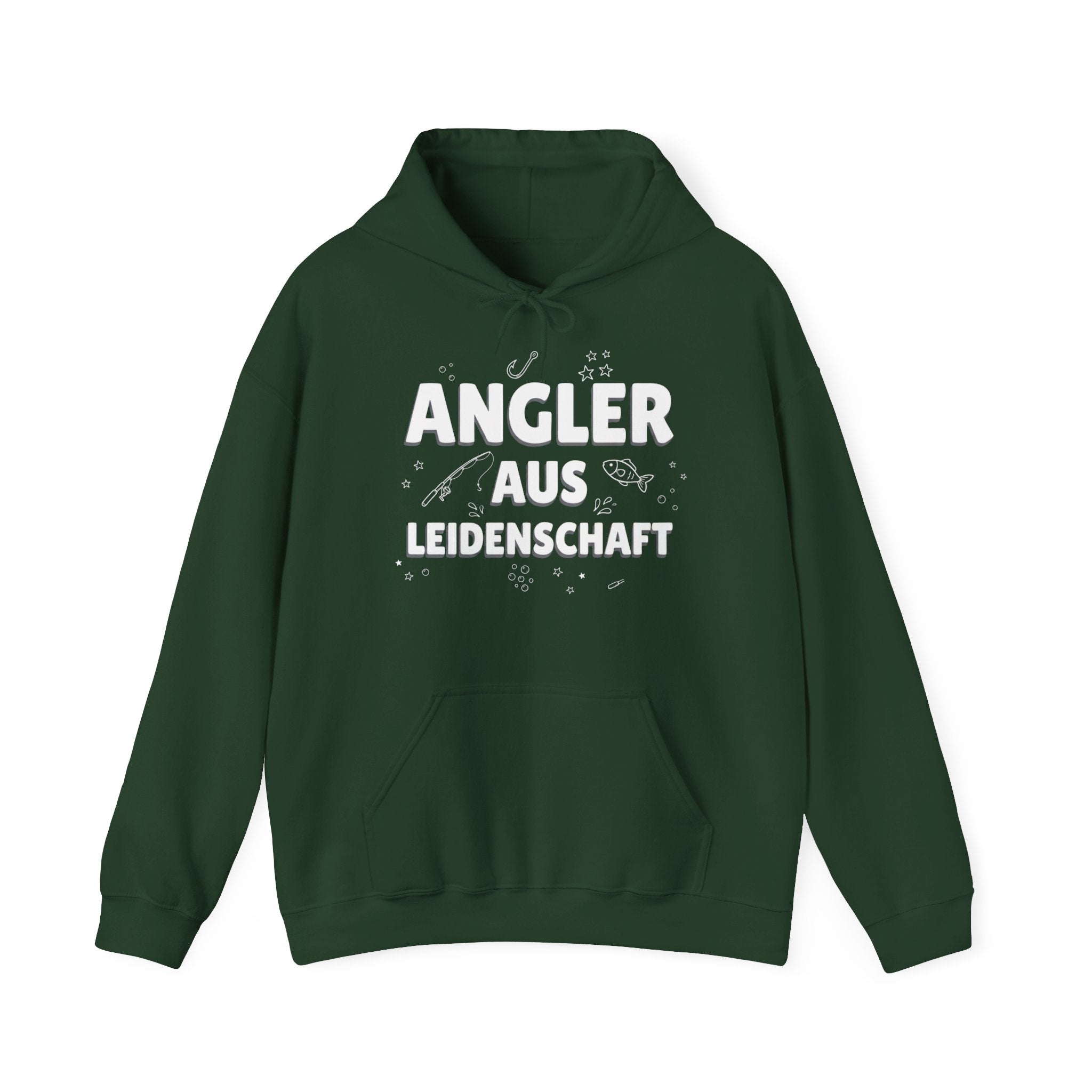 Unisex Hoodie „Anglerglück“ | Gemütlicher Fleece-Kapuzenpullover
