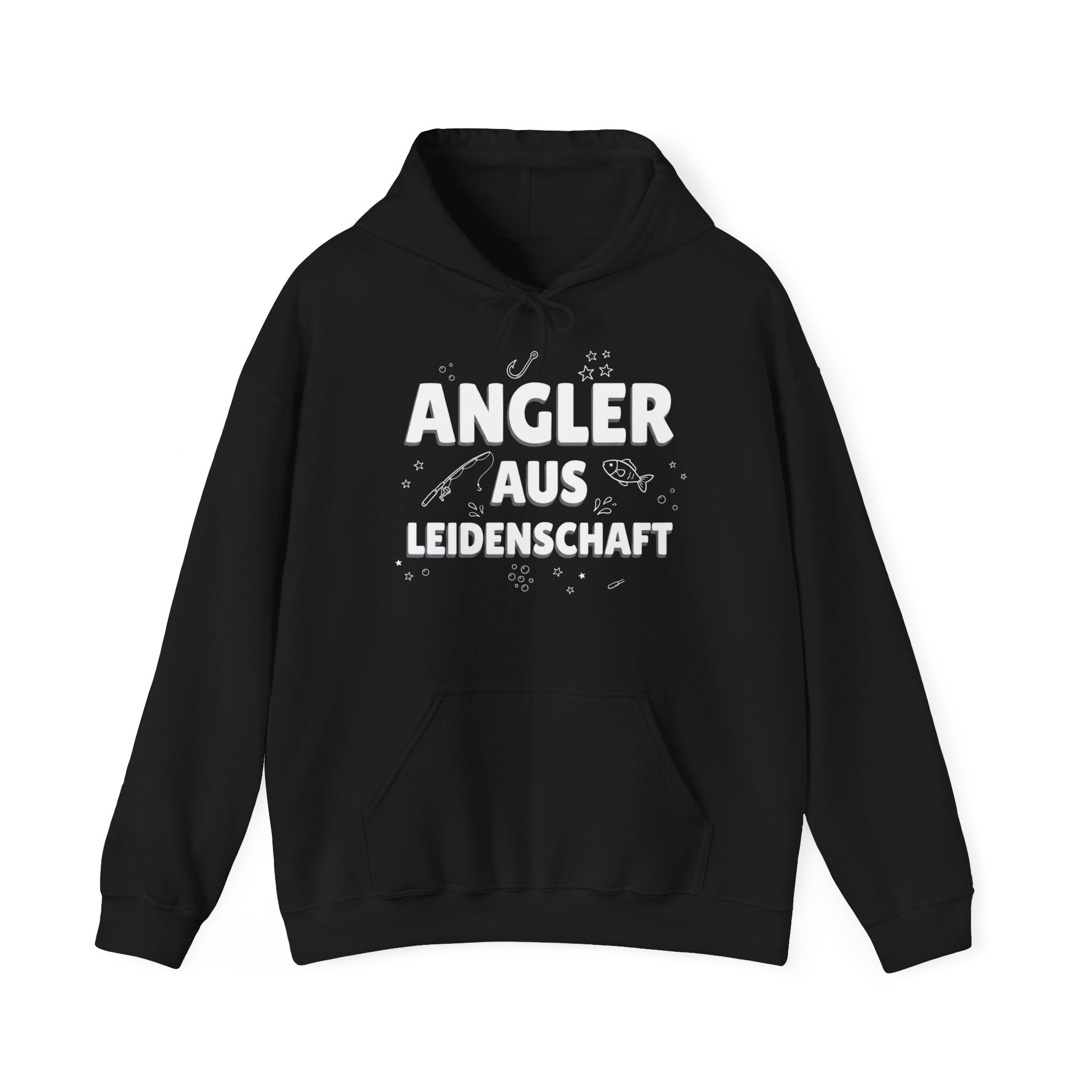 Unisex Hoodie „Anglerglück“ | Gemütlicher Fleece-Kapuzenpullover
