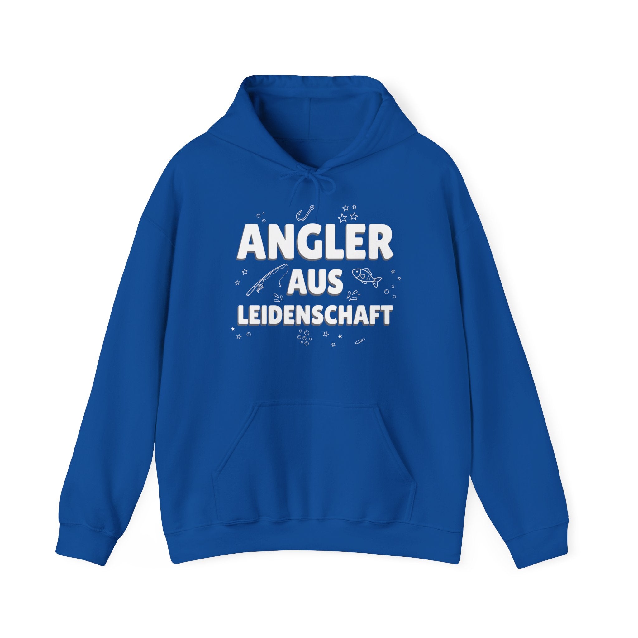 Unisex Hoodie „Anglerglück“ | Gemütlicher Fleece-Kapuzenpullover