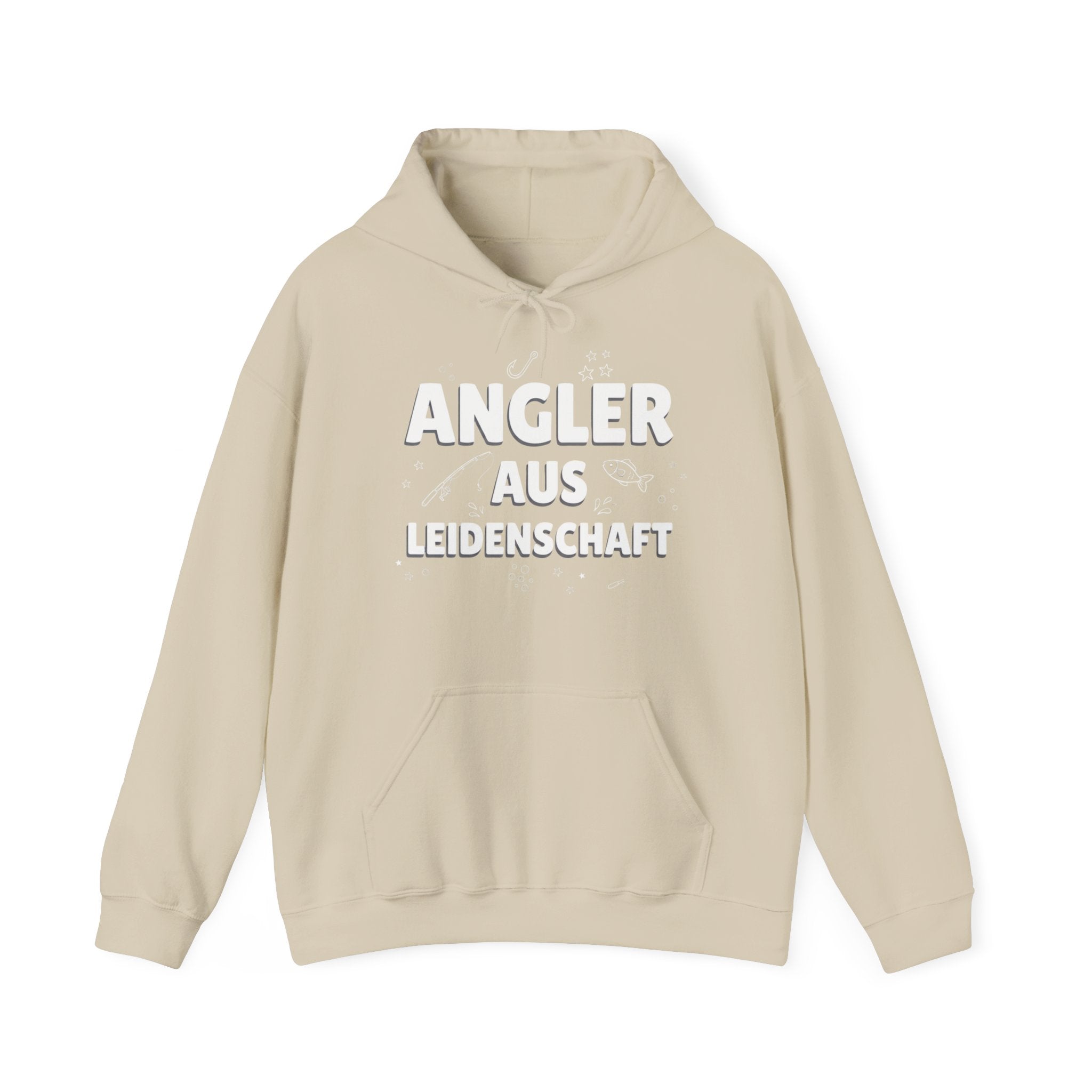 Unisex Hoodie „Anglerglück“ | Gemütlicher Fleece-Kapuzenpullover