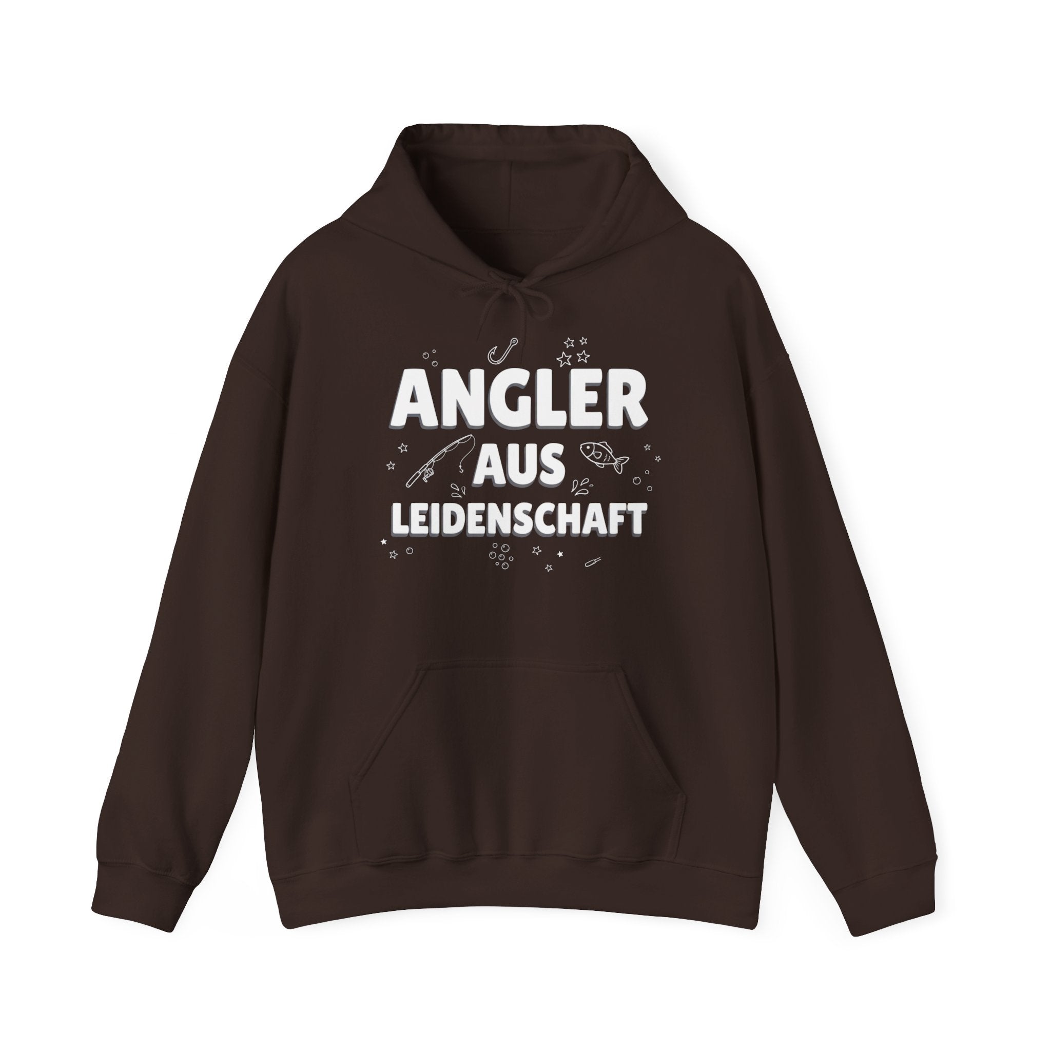 Unisex Hoodie „Anglerglück“ | Gemütlicher Fleece-Kapuzenpullover