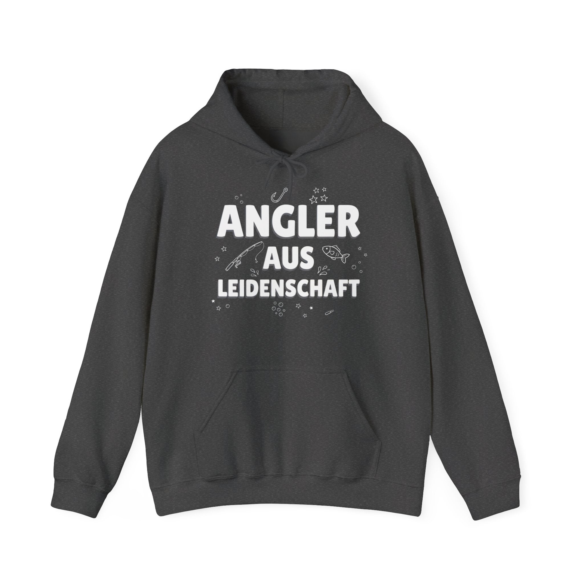 Unisex Hoodie „Anglerglück“ | Gemütlicher Fleece-Kapuzenpullover