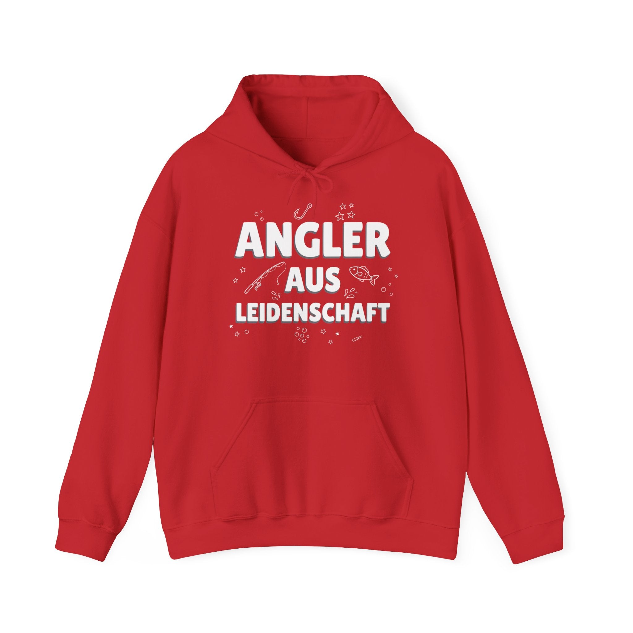 Unisex Hoodie „Anglerglück“ | Gemütlicher Fleece-Kapuzenpullover