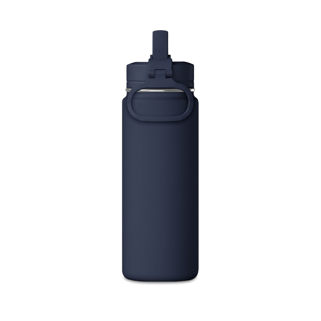 Personalisierte Trinkflasche Kinder mit Strohhalm | Edelstahl Trinkflasche Schule, Auslaufsicher Thermoflasche Kindergarten 590ml