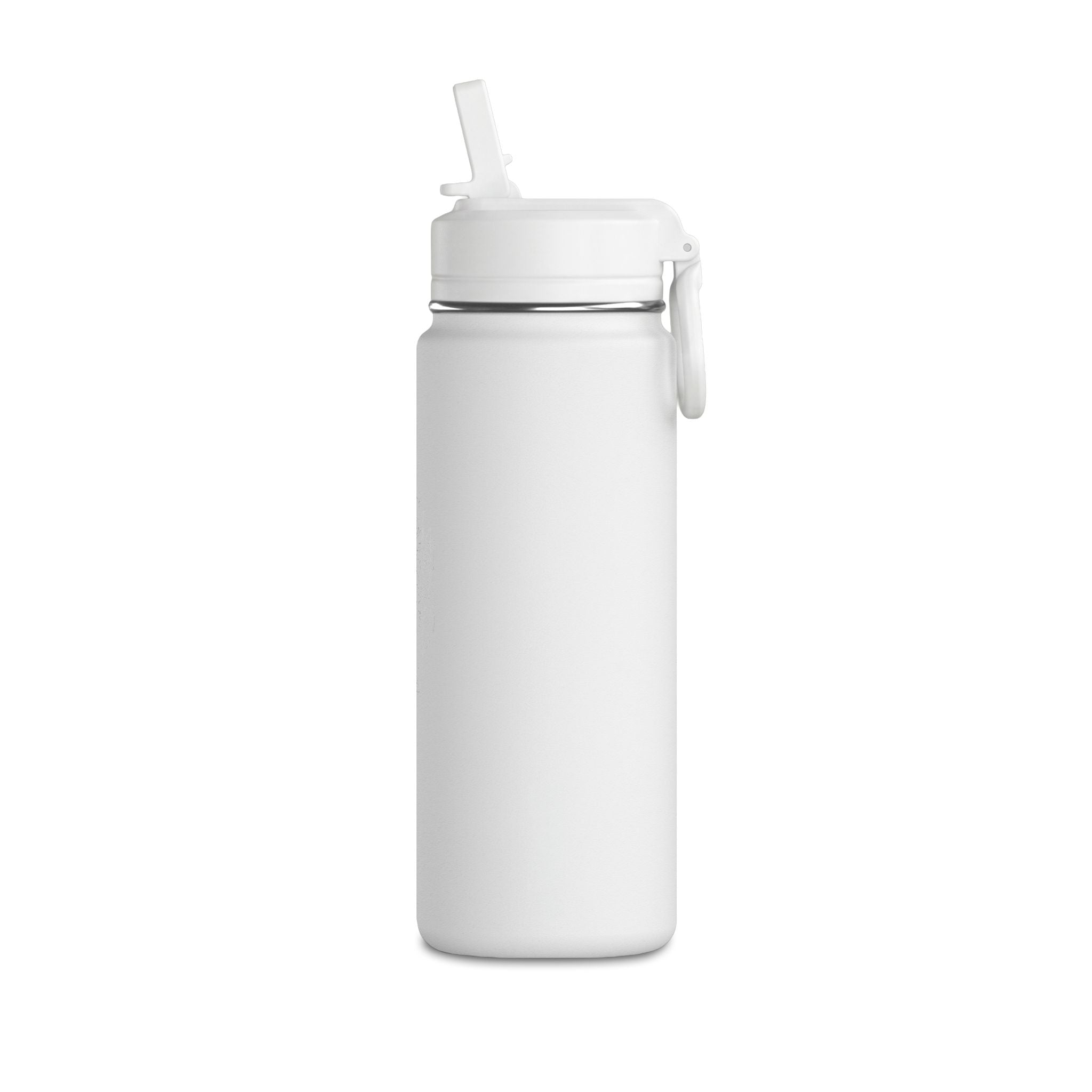 Personalisierte Trinkflasche Kinder mit Strohhalm | Edelstahl Trinkflasche Schule, Auslaufsicher Thermoflasche Kindergarten 590ml