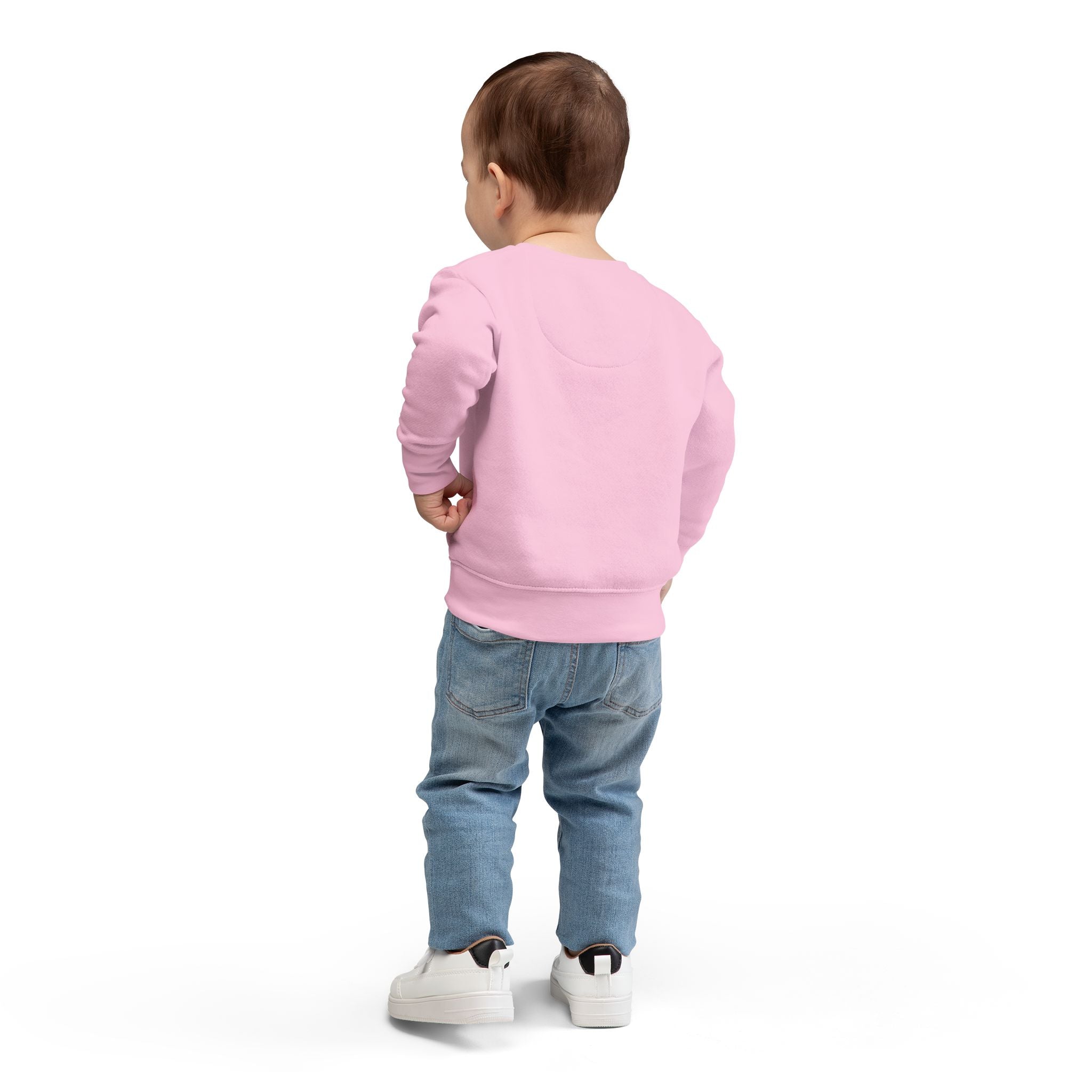 Kleinkind-Sweatshirt mit Snowboard-Rentier