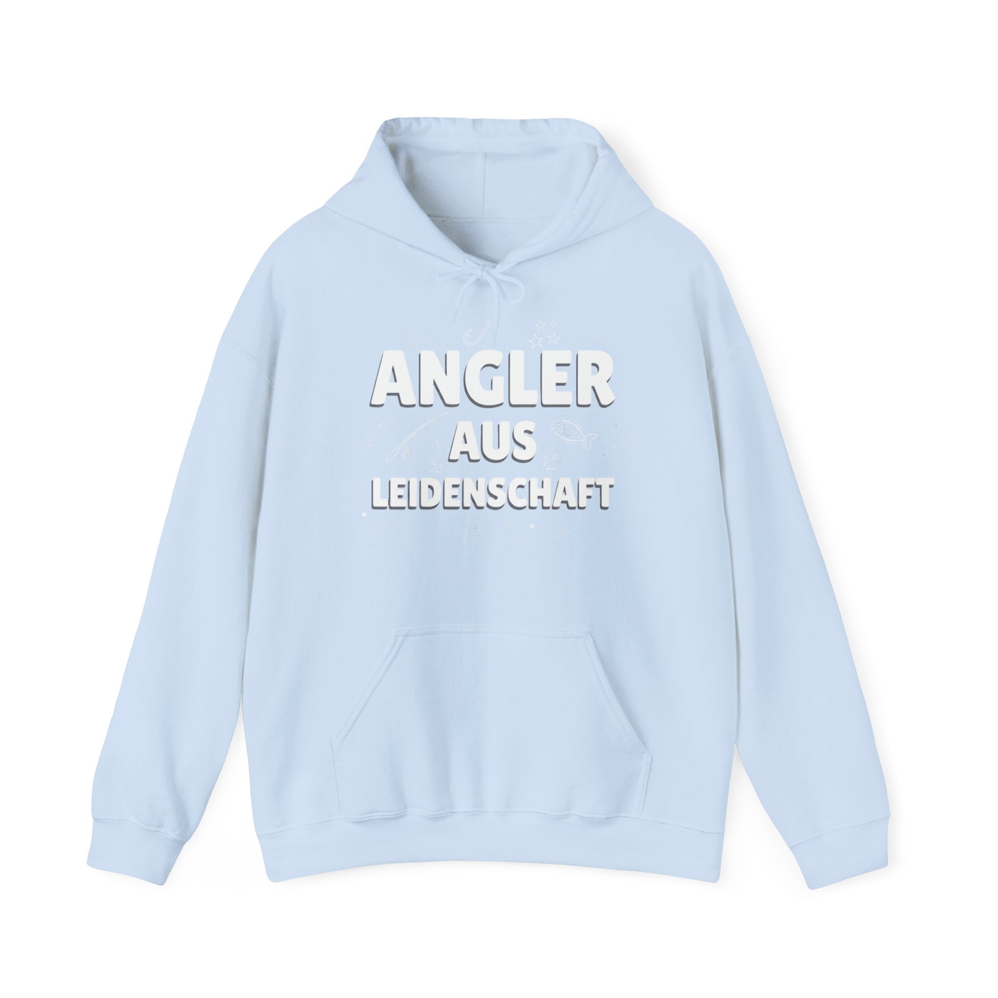 Unisex Hoodie „Anglerglück“ | Gemütlicher Fleece-Kapuzenpullover