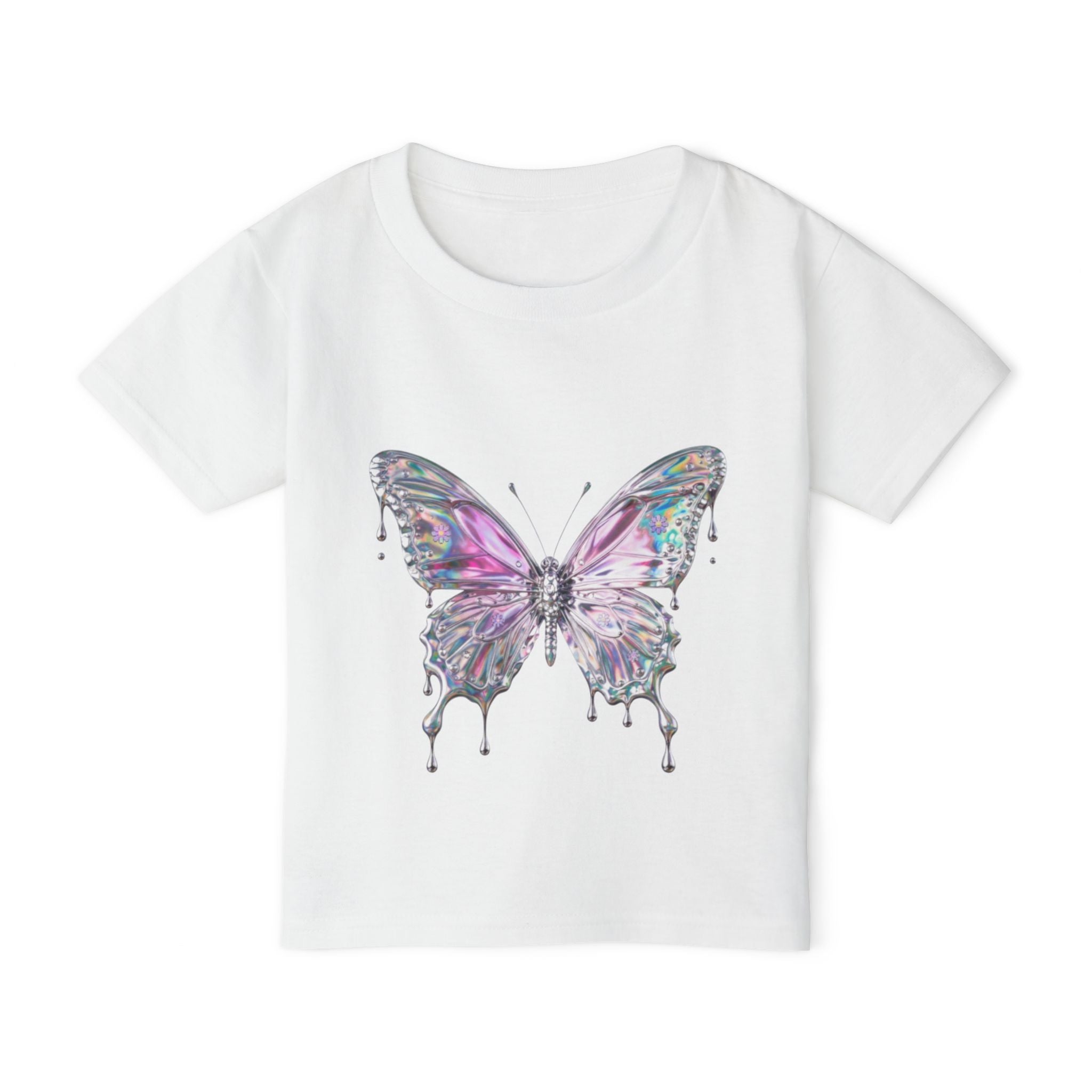 Kleinkind T-Shirt „Aquarell-Schmetterling“ – Weiches Baumwoll-Shirt