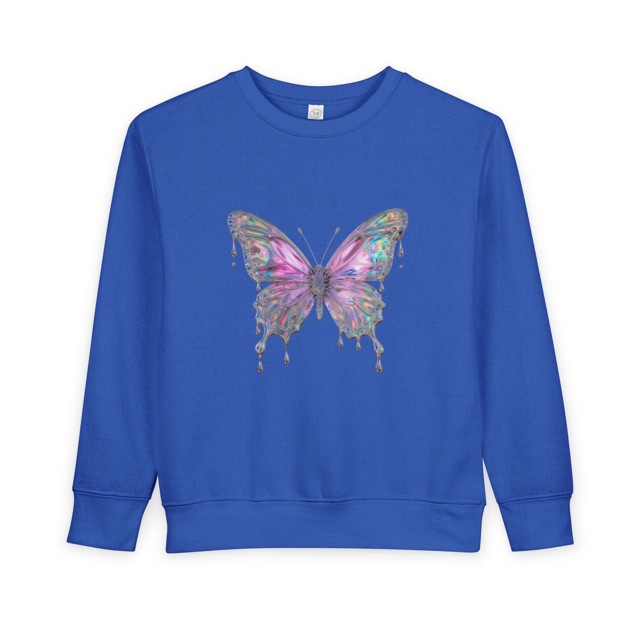 Kleinkind Sweatshirt „Aquarell-Schmetterling“ – Kuscheliger Kinder-Pullover