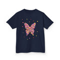 Kinder Baumwoll-T-Shirt „Konfetti-Schmetterling“ | Zertifiziertes Canvas-Shirt